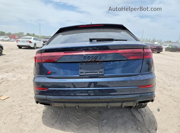 WA1EVBF10SD015459 2025 AUDI Q8 Blue Հետևի տեսք