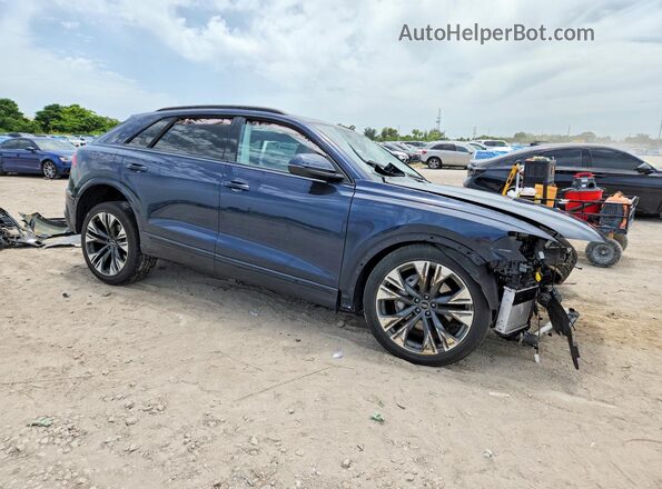 WA1EVBF10SD015459 2025 AUDI Q8 Blue Առջևի աջ