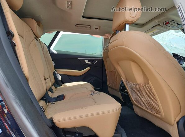 WA1EVBF10SD015459 2025 AUDI Q8 Blue Սալոնի հետևի տեսք