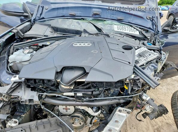WA1EVBF10SD015459 2025 AUDI Q8 Blue Շարժիչի բաժամունքի տեսք