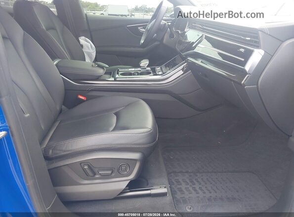 WA1EVBF16PD015263 2023 AUDI Q8 Blue წინა სალონის ხედი
