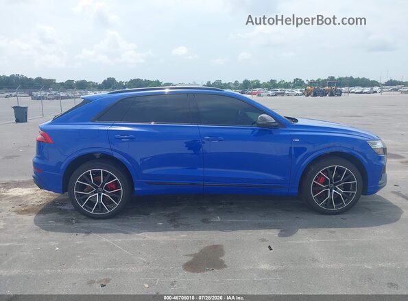 WA1EVBF16PD015263 2023 AUDI Q8 Blue უკანა სალონის ხედი