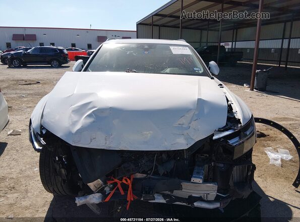 WA1EVBF18ND034569 2022 AUDI Q8 White Instrument cluster view