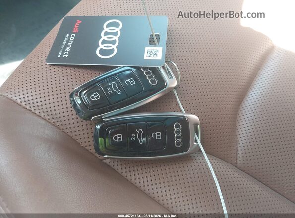 WA1EVBF18ND034569 2022 AUDI Q8 White Dashboard view