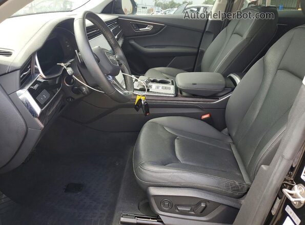 WA1EVBF19PD045244 2023 AUDI Q8 Black წინა სალონის ხედი