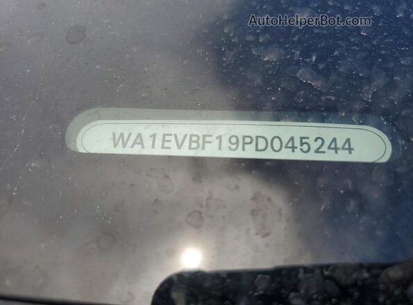 WA1EVBF19PD045244 2023 AUDI Q8 Black სალონის 360-გრადუსიანი ხედი