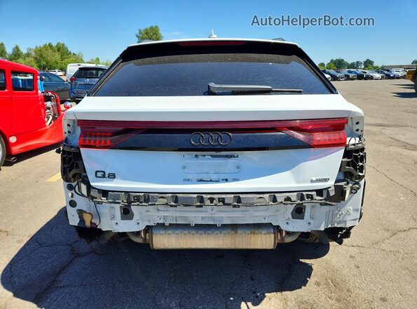 WA1EVBF1XND008023 2022 AUDI Q8 White უკანა ხედი