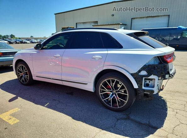 WA1EVBF1XND008023 2022 AUDI Q8 White უკანა მარცხენა