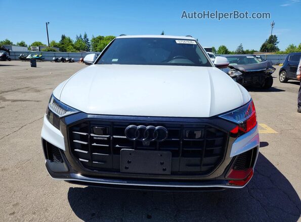 WA1EVBF1XND008023 2022 AUDI Q8 White წინა ხედი