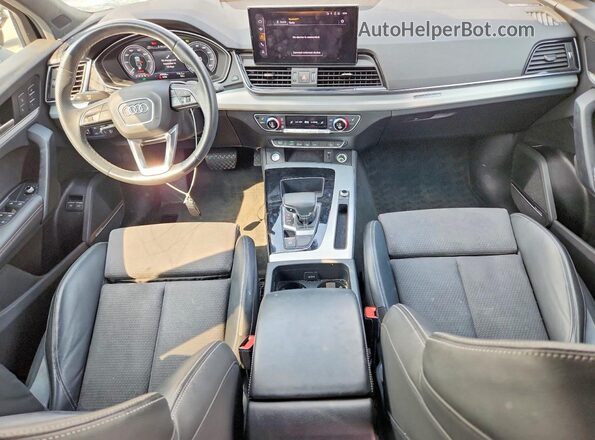 WA1F2AFY0M2045970 2021 AUDI Q5 Серый Вид панели приборов
