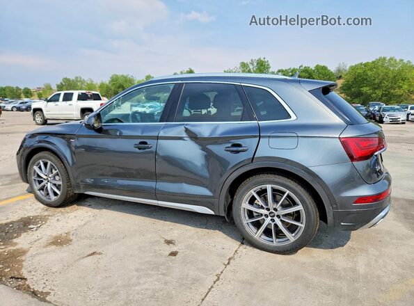 WA1F2AFY0M2045970 2021 AUDI Q5 Серый Задняя левая четверть