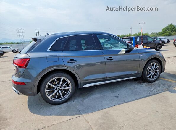 WA1F2AFY0M2045970 2021 AUDI Q5 Серый Задняя правая четверть