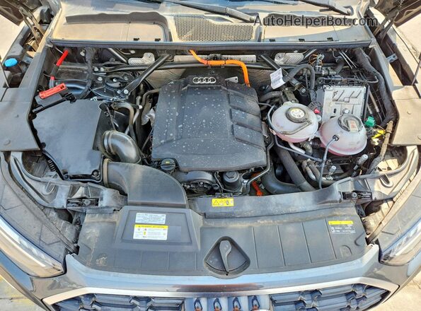WA1F2AFY0M2045970 2021 AUDI Q5 Серый Вид подкапотного пространства