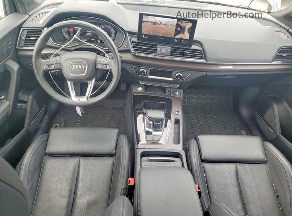 WA1F2AFY7R2105444 2024 AUDI Q5 Gray Dashboard view