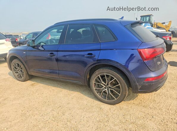WA1FAAFY1M2063963 2021 AUDI Q5 Синий Задняя левая четверть