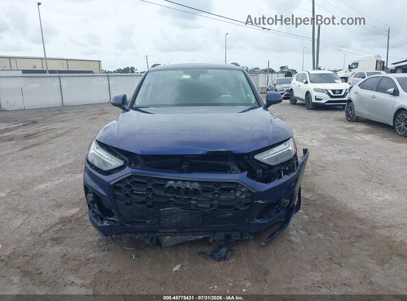 WA1FAAFY3N2111299 2022 AUDI Q5 Синий Вид задней части салона