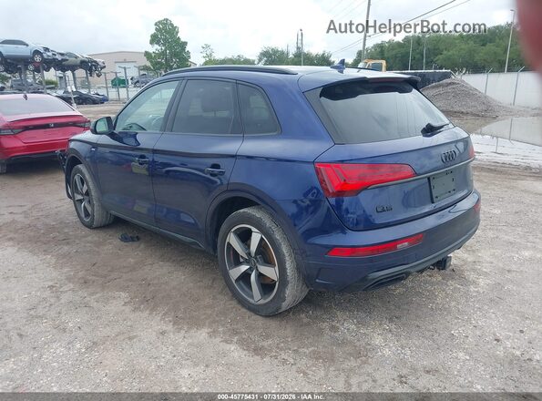 WA1FAAFY3N2111299 2022 AUDI Q5 Синий Задняя левая четверть