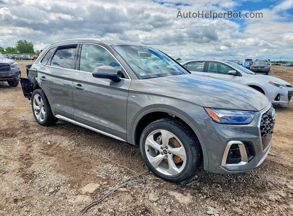 WA1FAAFY7P2010088 2023 AUDI Q5 Gray Przód prawy