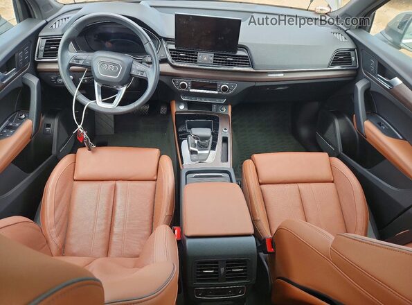 WA1FAAFY7P2010088 2023 AUDI Q5 Gray Widok deski rozdzielczej