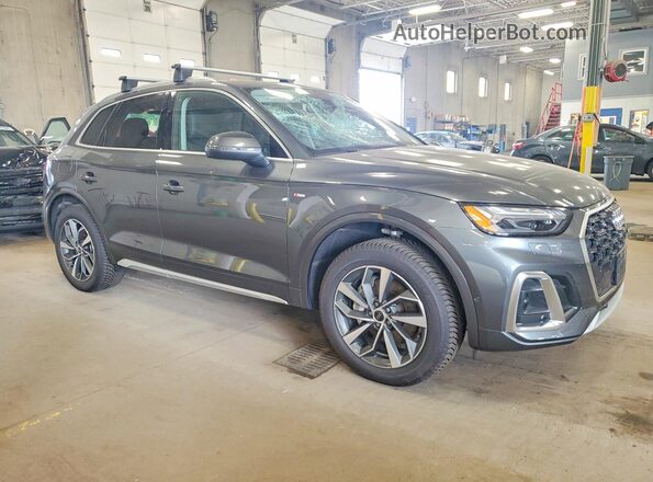 WA1FAAFY7P2163084 2023 AUDI Q5 Gray Przód prawy