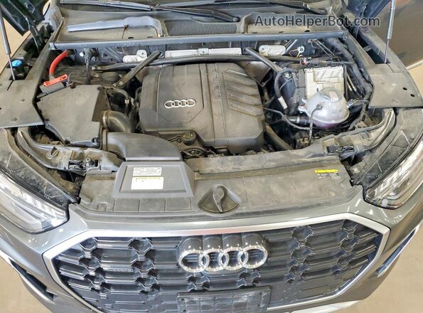 WA1FAAFY7P2163084 2023 AUDI Q5 Gray Widok komory silnika