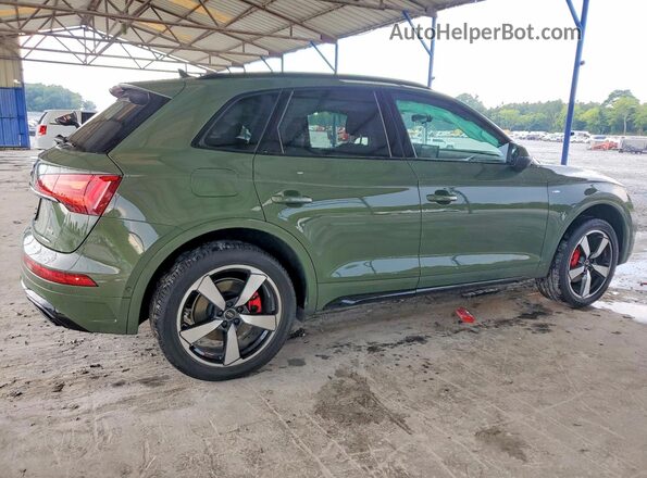 WA1FAAFY7R2011096 2024 AUDI Q5 Green Задня права чверть