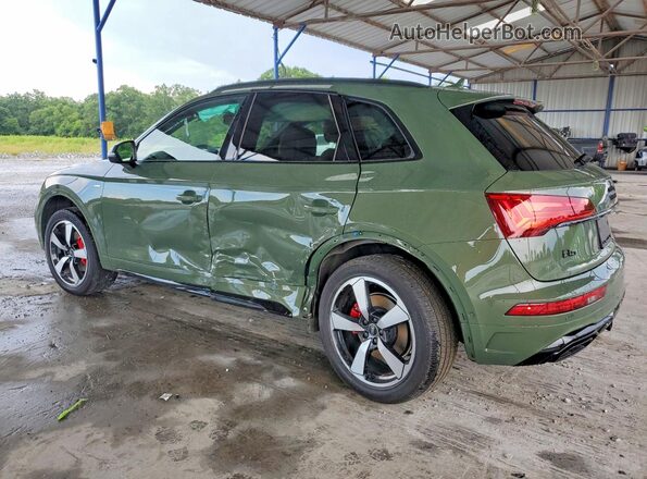 WA1FAAFY7R2011096 2024 AUDI Q5 Green Задня ліва чверть