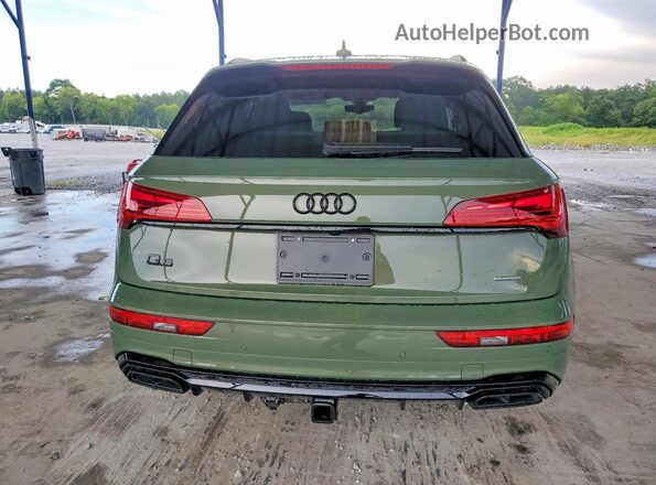 WA1FAAFY7R2011096 2024 AUDI Q5 Green Вид ззаду