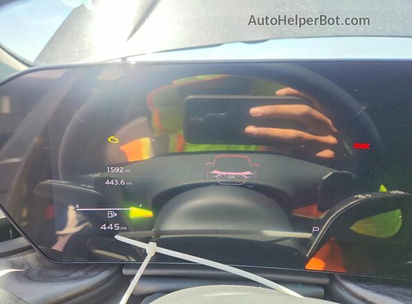 WA1FAAGU8S2117042 2025 AUDI Q5 Серый Вид щитка приборов