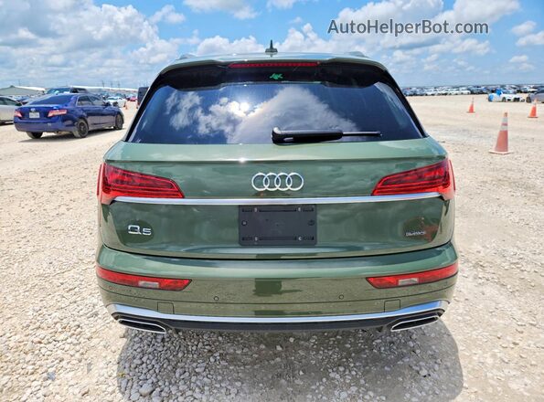 WA1FABFY0P2182193 2023 AUDI Q5 Зеленый Вид сзади