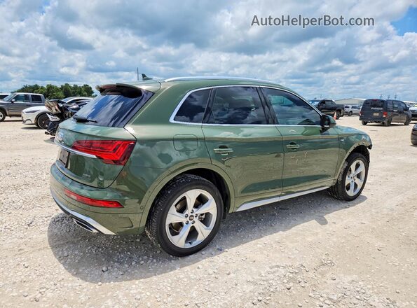 WA1FABFY0P2182193 2023 AUDI Q5 Зеленый Задняя правая четверть