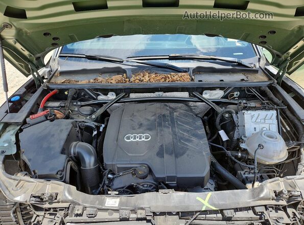 WA1FABFY0P2182193 2023 AUDI Q5 Зеленый Вид подкапотного пространства