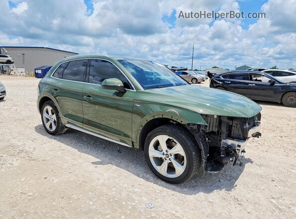 WA1FABFY0P2182193 2023 AUDI Q5 Зеленый Передняя правая четверть