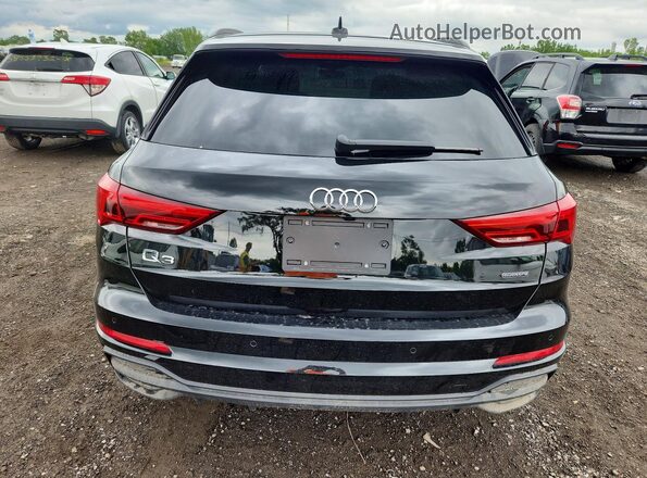 WA1FECF31S1048922 2025 AUDI Q3 Black Հետևի տեսք