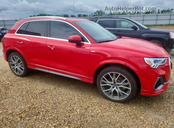 WA1FECF35M1081781 2021 AUDI Q3 Red Передня права чверть
