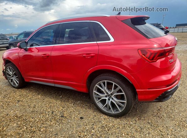 WA1FECF35M1081781 2021 AUDI Q3 Red Задня ліва чверть