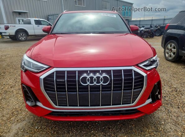 WA1FECF35M1081781 2021 AUDI Q3 Red Вид спереду