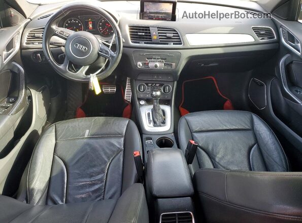 WA1FFCFS5GR010381 2016 AUDI Q3 Черный Вид панели приборов
