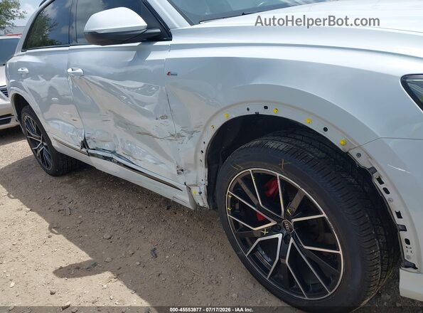 WA1FVAF10MD035759 2021 AUDI Q8 White Front view