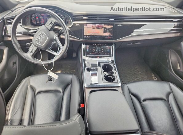 WA1FVAF11LD010688 2020 AUDI Q8 Белый Вид панели приборов