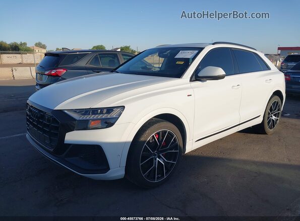 WA1FVAF13KD024901 2019 AUDI Q8 White Przód lewy