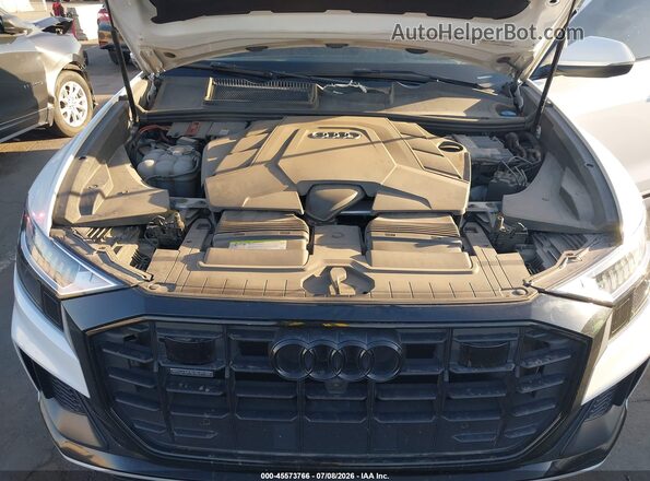 WA1FVAF13KD024901 2019 AUDI Q8 White Widok z tyłu