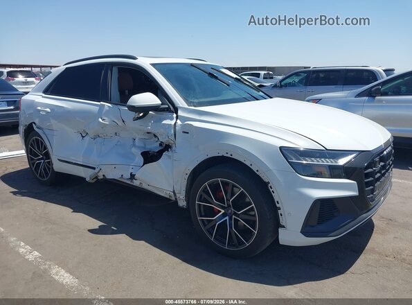 WA1FVAF13KD024901 2019 AUDI Q8 White Widok z przodu
