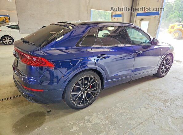 WA1FVAF13MD012167 2021 AUDI Q8 Blue Հետևի աջ