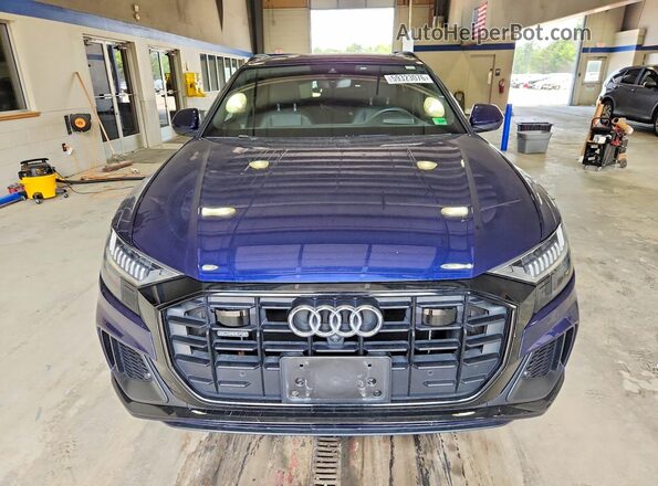 WA1FVAF13MD012167 2021 AUDI Q8 Blue Դիմացի տեսք