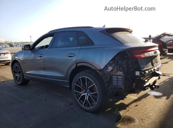 WA1FVAF15KD029761 2019 AUDI Q8 Gray Rear left