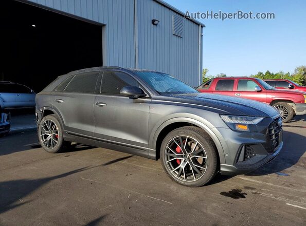 WA1FVAF15KD029761 2019 AUDI Q8 Gray Front right