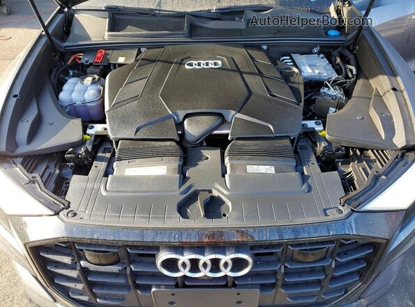WA1FVAF15KD029761 2019 AUDI Q8 Gray Engine compartment view
