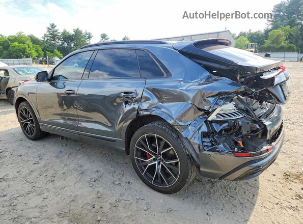 WA1FVAF15KD036712 2019 AUDI Q8 Gray Rear left