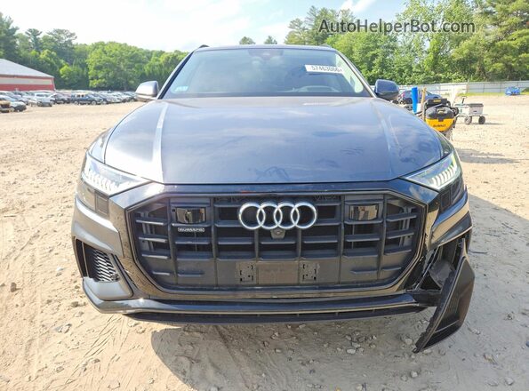 WA1FVAF15KD036712 2019 AUDI Q8 Gray Front view